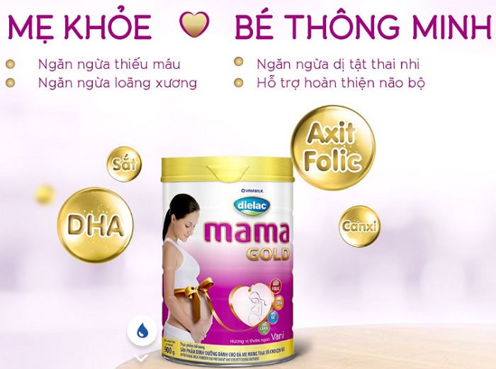 Sữa bầu Dielac Mama Gold