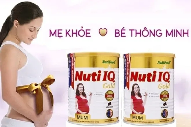 Sữa bầu Nuti IQ Gold Mum