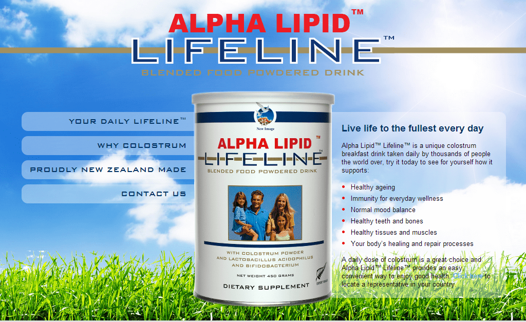 Thành phần của sữa non alpha lipid