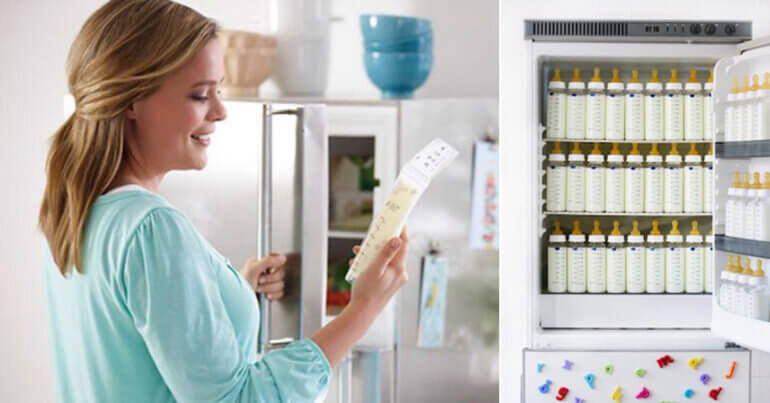 Ưu nhược điểm của phương pháp bảo quản sữa mẹ ở ngăn mát tủ lạnh