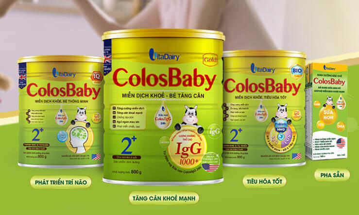 Sữa ColosBabytốt cho trẻ nhỏ