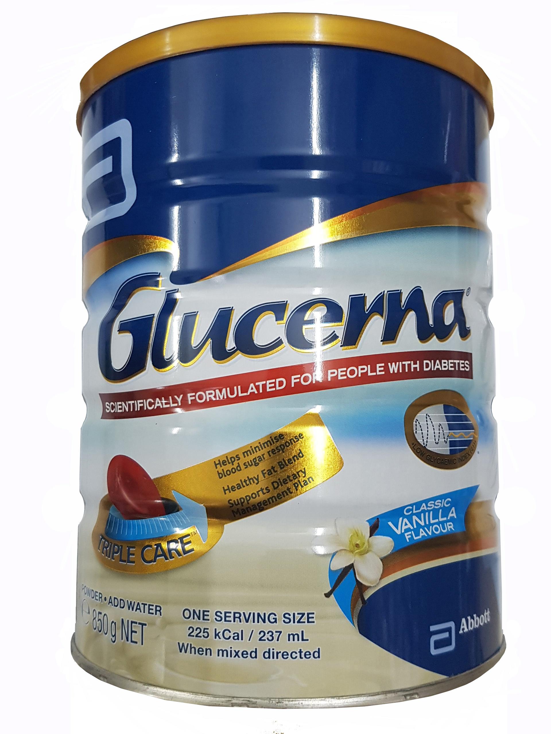Sữa Glucerna – Sản phẩm dinh dưỡng y học, tốt cho sức khỏe của người bệnh tiểu đường 