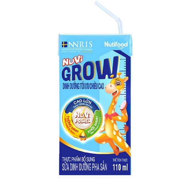 Sữa bột pha sẵn Nuvi – Dòng sản phẩm giúp trẻ đảm bảo dinh dưỡng và tăng trưởng chiều cao tốt nhất