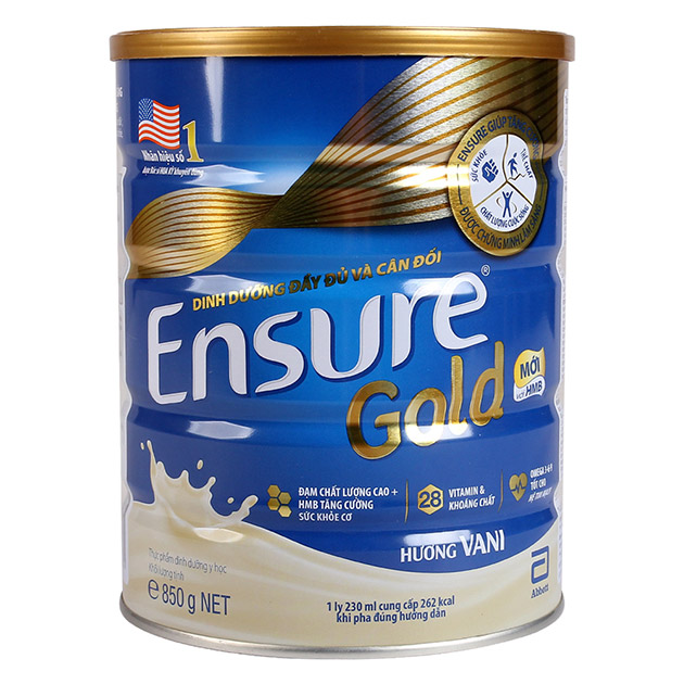 Sữa cho người già với cái tên Ensure Gold – đảm bảo yếu tố dinh dưỡng