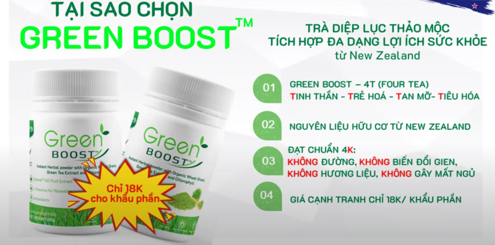 Tai sao nen chon Green Boost