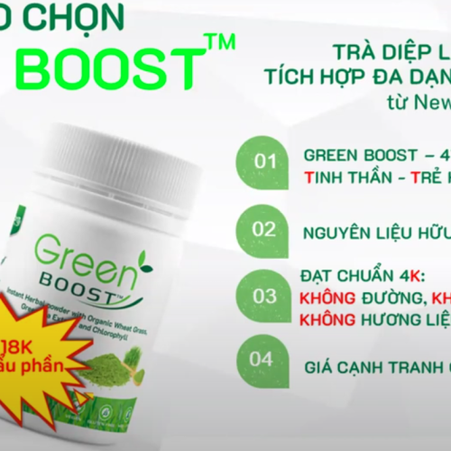 Tai sao nen chon Green Boost