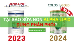 Tai sao sua non Alpha Lipid dung phan phoi